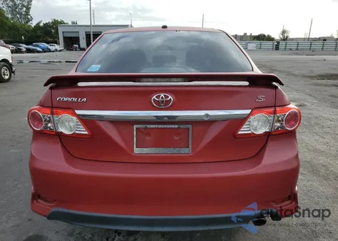 2011 Toyota Corolla Base z USA, uszkodzony, nr VIN 2T1BU4EE6BC651523